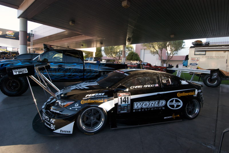 Illustration for article titled Huge Front Wing Compensates For Scion tC’s FWD